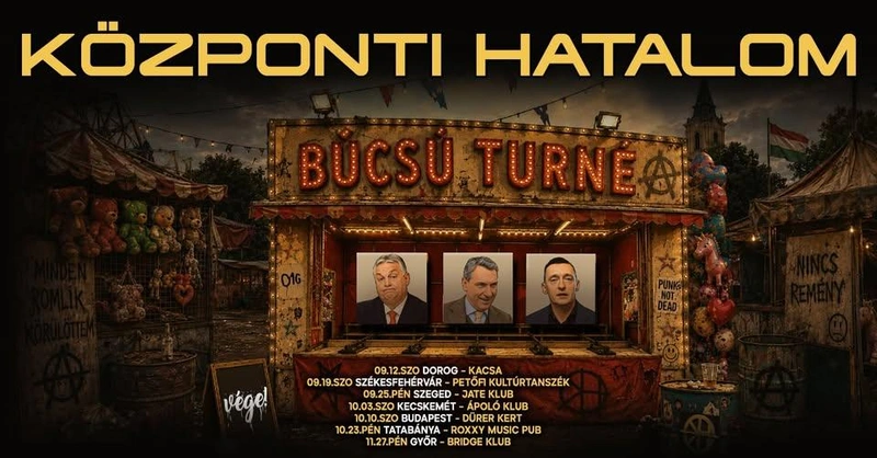 Központi Hatalom - Búcsú turné - Tatabánya - Roxxy Music, vendég: Braveyard