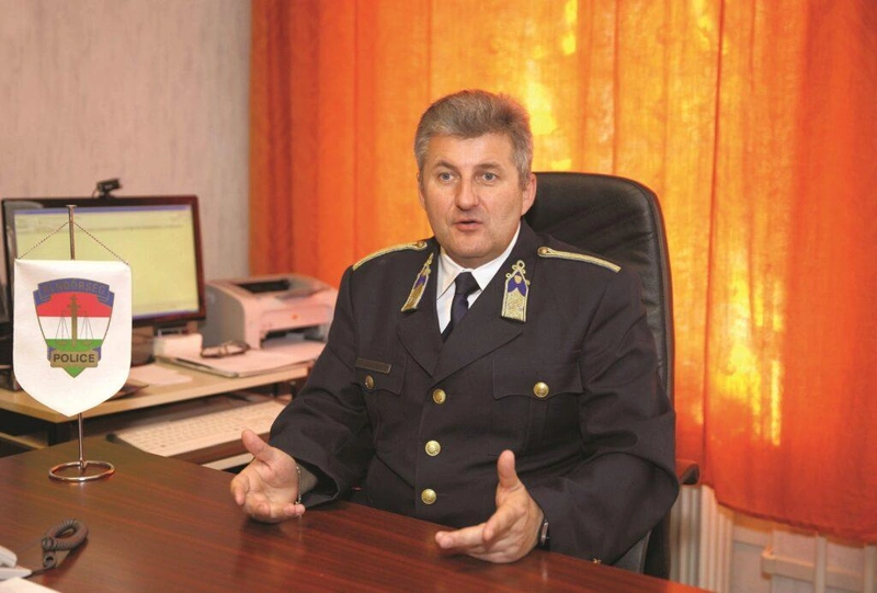 Timafalvi László ezredes / Fotó: police.hu