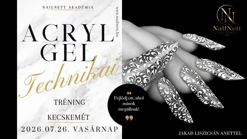 Acrylgel technikai tréning