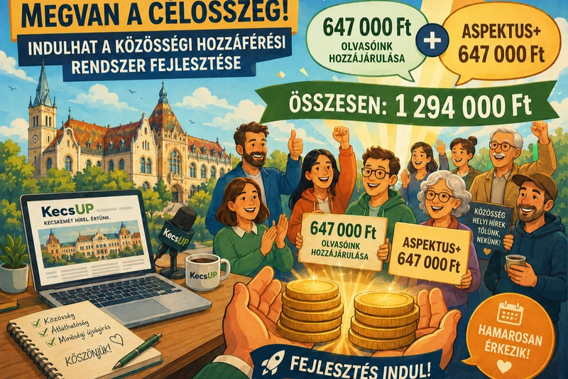 Indul a fejlesztés