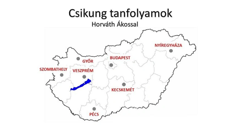 Csikung tanfolyam - országszerte