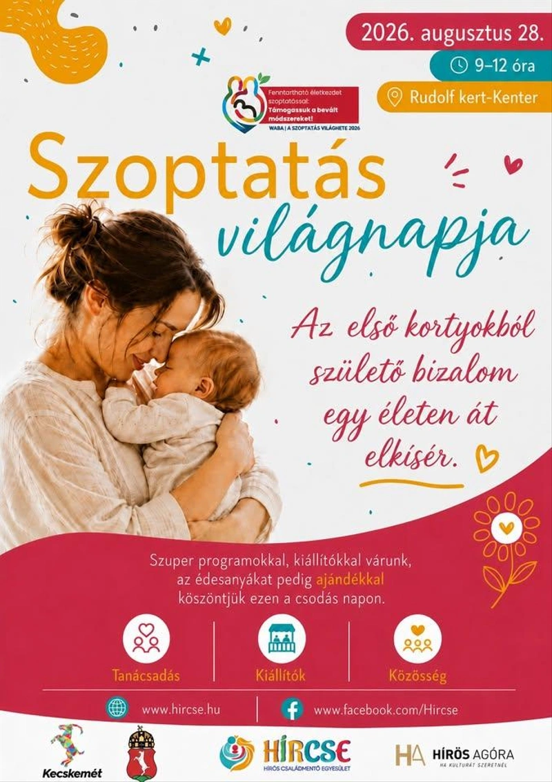 Szoptatás Világnapja 2026