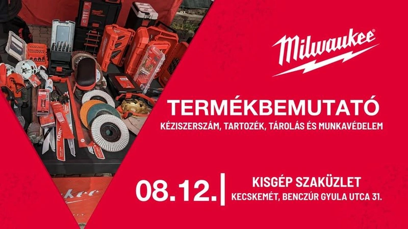 Milwaukee Termékbemutató – Kéziszerszámok, tartozékok és tárolás
