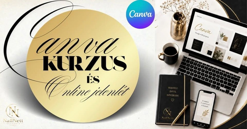 Canva kurzus és online jelenlét