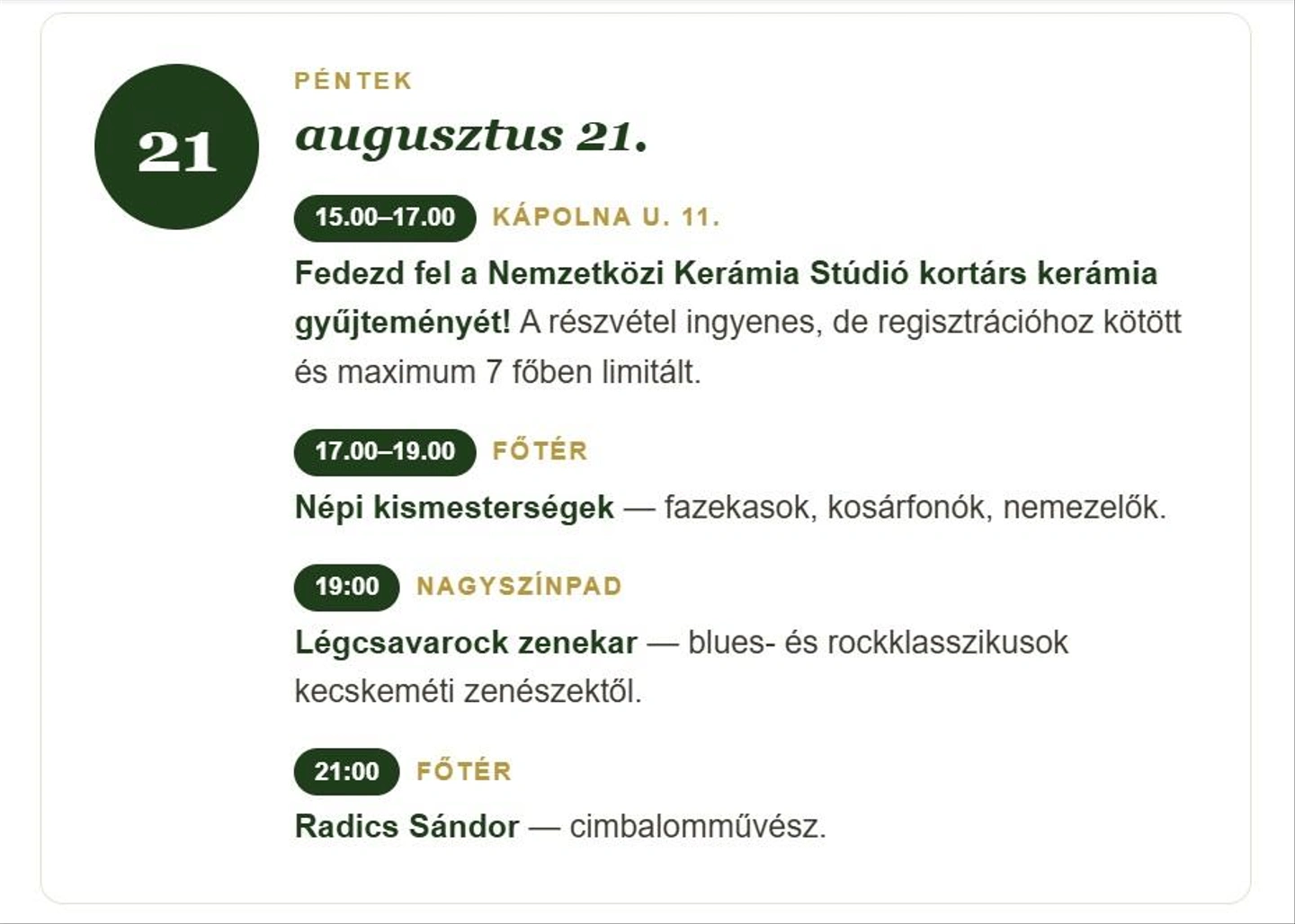 HH aug 21