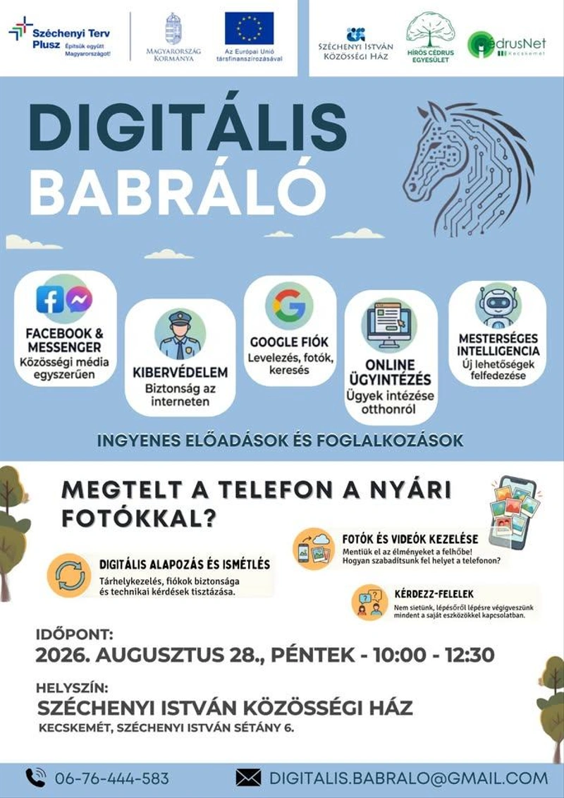 Digitális Babráló - Megtelt a telefon a nyári fotókkal? - Ingyenes előadás