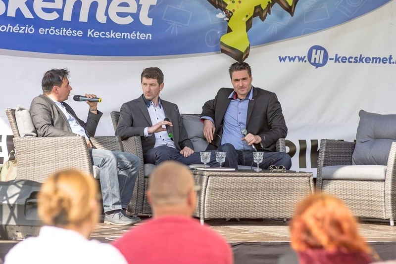 Balról Bán János, Szakács Árpád és Apáti Bence – 2019.05.23. / Fotó: kecsup.hu