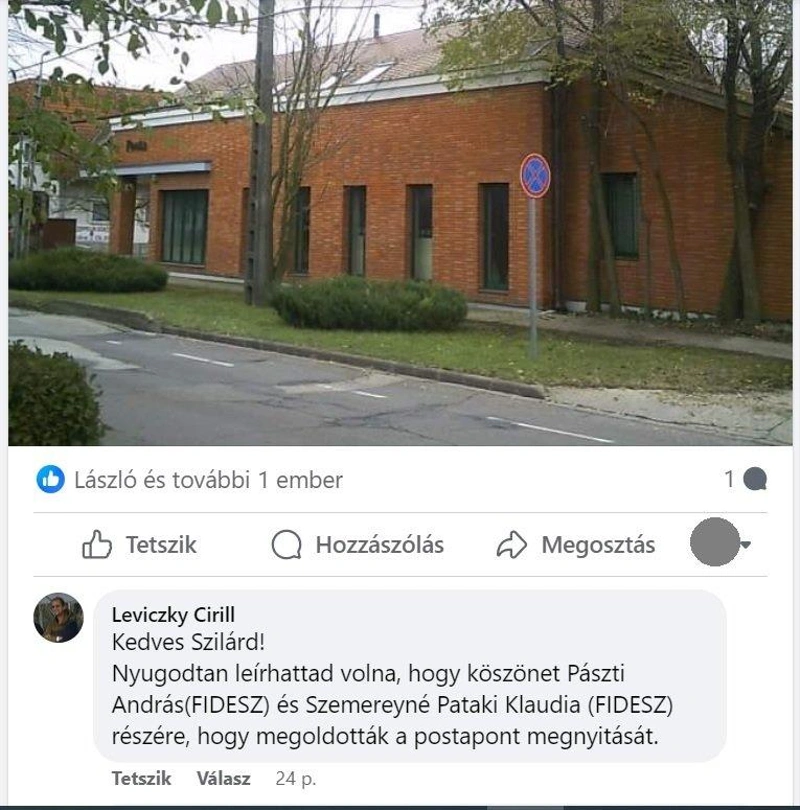 Forrás: Szövetség Facebook-oldala