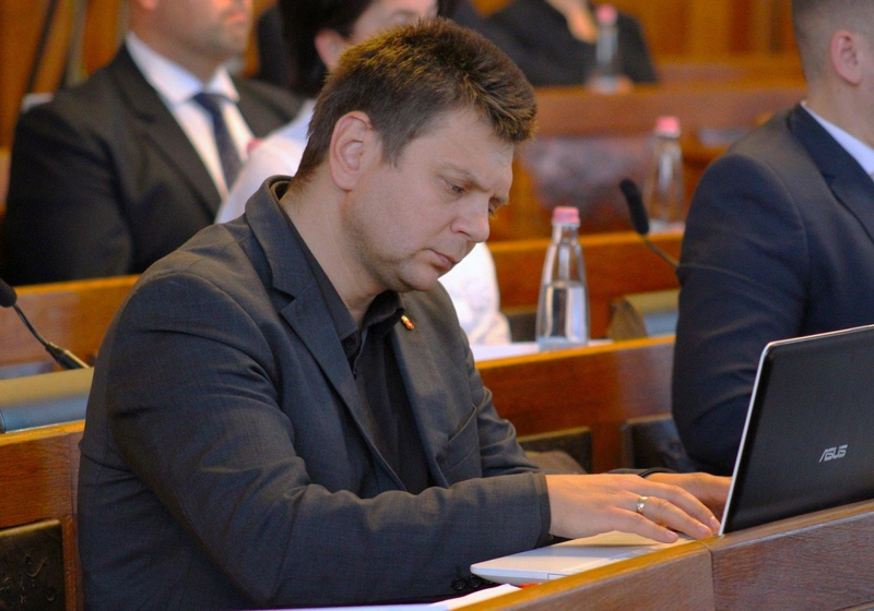 Tóth Szilárd / a fotó a 2024. október 8-ai alakuló ülésen készült, fotó: Hraskó István, KecsUP Hírek
