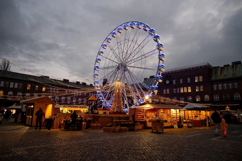 Szegeden is van „adventi” óriáskerék – Fotó: Ocskó Ferenc/Szegeder