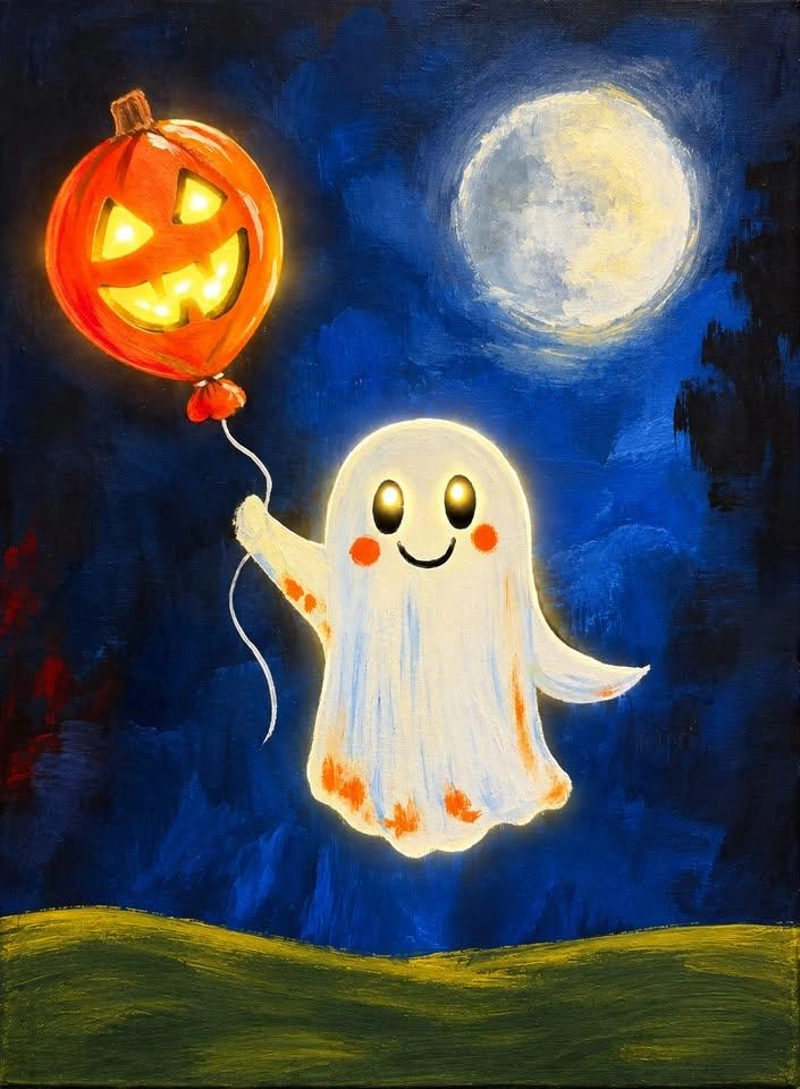 Gyerek Élményfestés Kecskemét! Halloween
