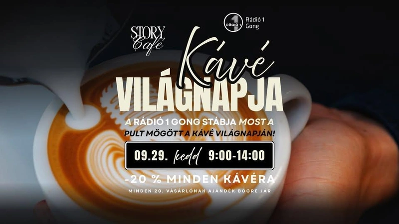 Story Café x Radio1Gong A nagy kávé világnapi koprodukció