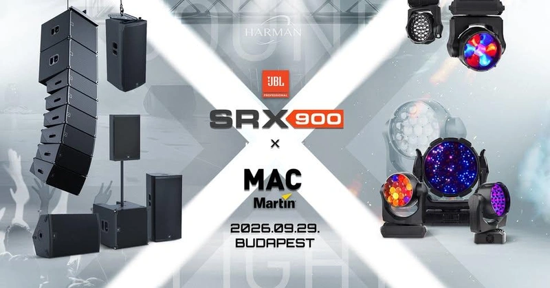 JBL SRX900 x Martin MAC