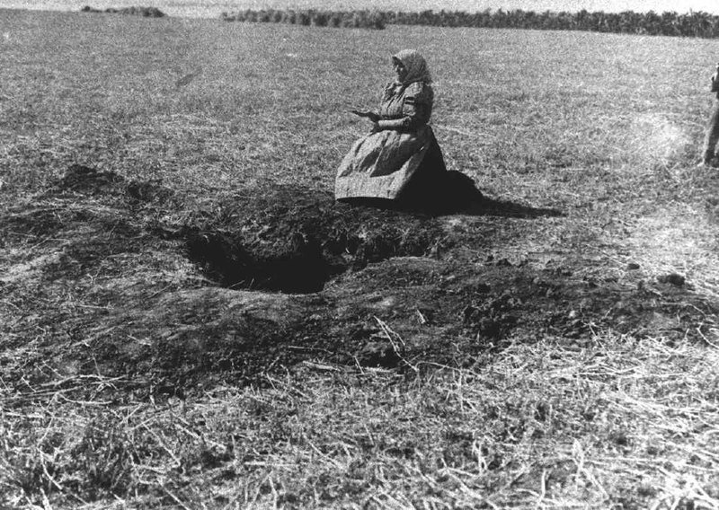 „Iszapvulkán” Kecskemét határában / Fotó: bacs-kiskun-leveltar.hu