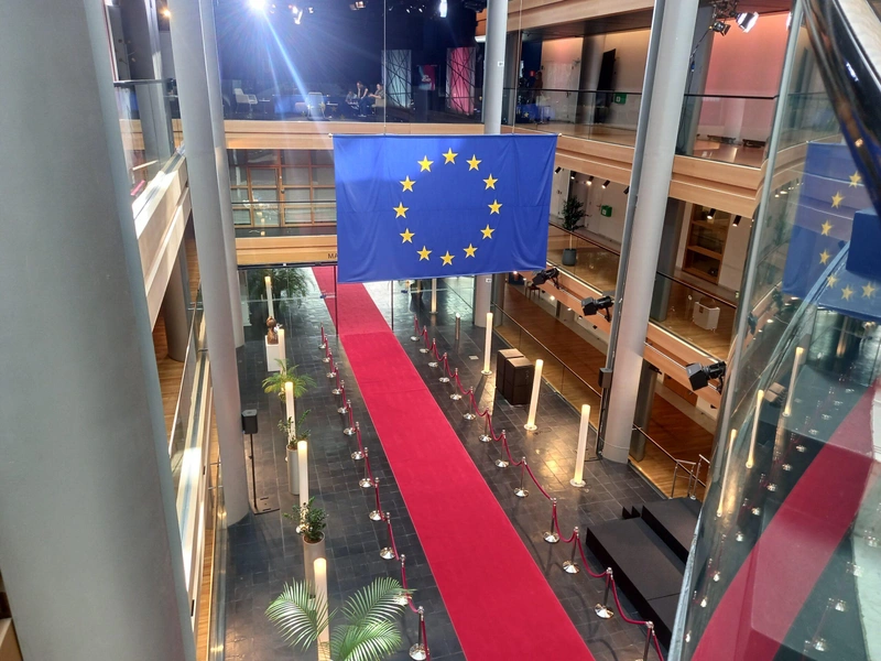 Az Európai Parlamentben, Strasbourgban / Fotó: kecsup.hu