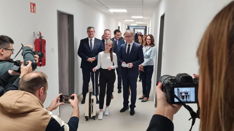 Mészáros Dóra, a nővérszálló első lakójaFotó: Bajáki Zsanett