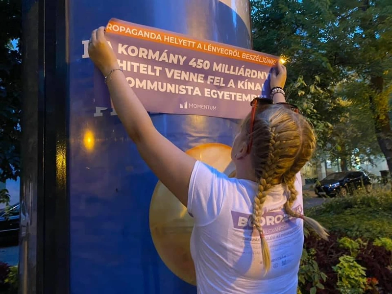 Bodrozsán Alexandra üzenete a Fidesznek / Fotó: Bodrozsán Alexandra facebook