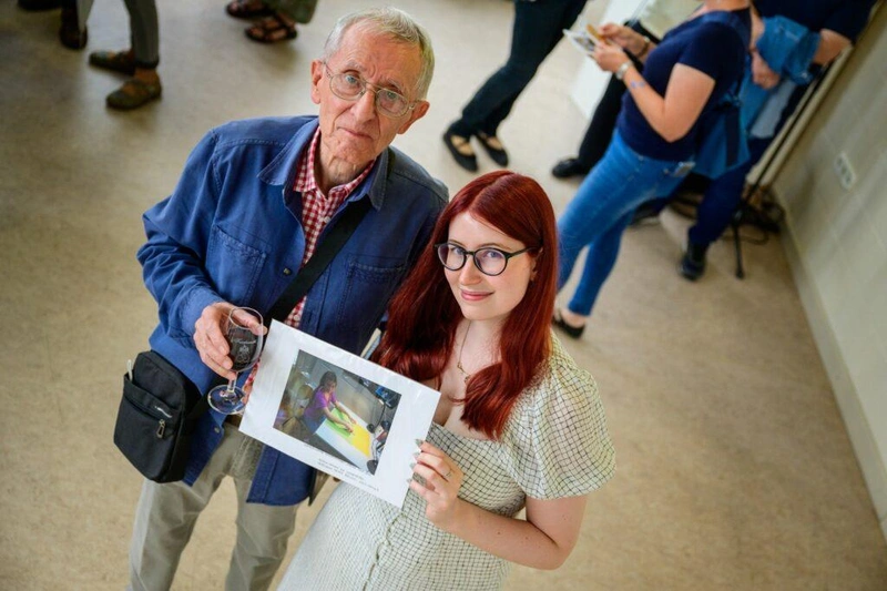 Szoboszlay Péter és Ulrich Sári / Fotó: Gyenes Kata; Hírös Agóra