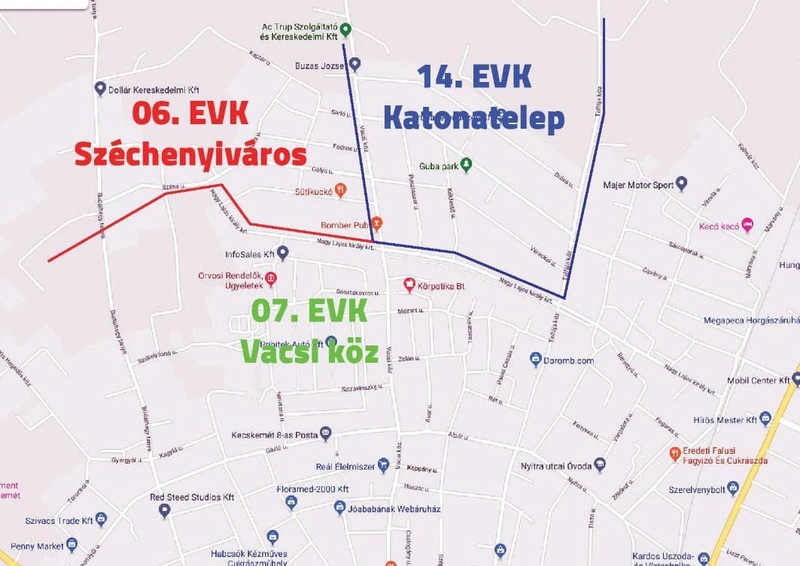 07. EVK: a kiharapott Vacsi köz