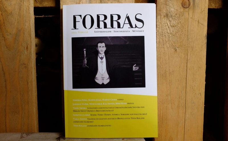 A Forrás februári száma / Fotó: Forrás folyóirat Facebook oldala