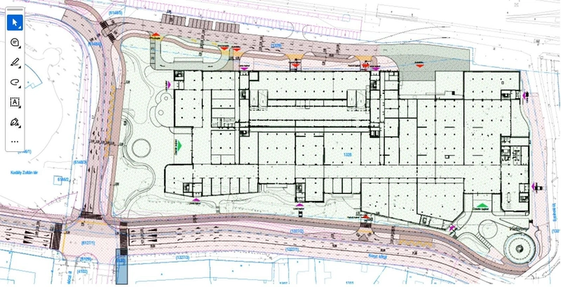 Forrás: Aegopolis lakópark telepítési tanulmányterve, Design Plan Zrt.