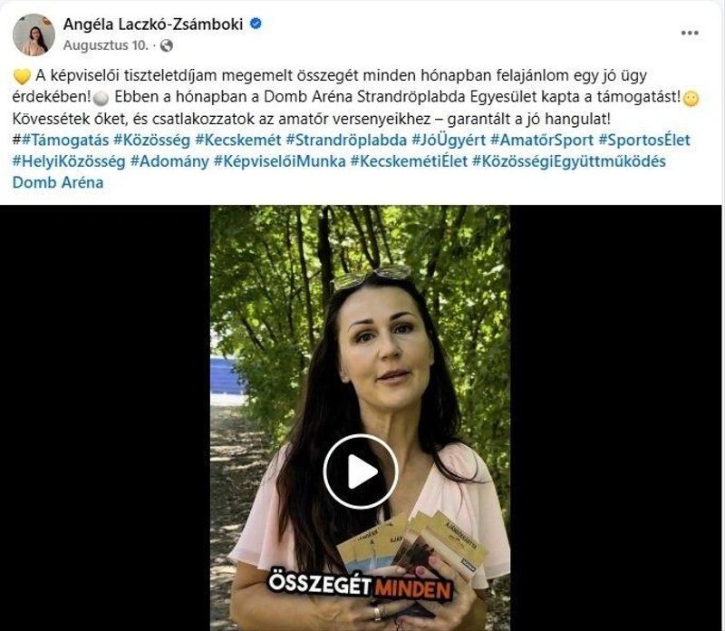 Forrás: Laczkó-Zsámboki Angéla Facebook oldala