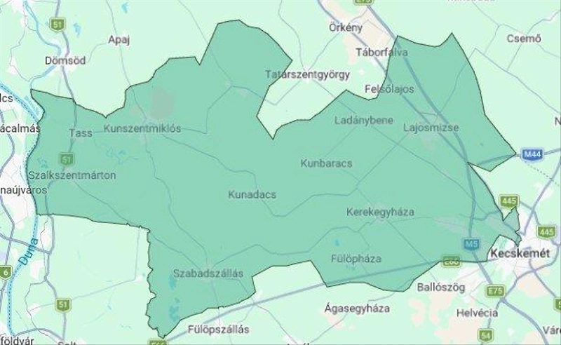 Bács-Kiskun vármegye, 01. számú egyéni választókerület – Kecskemét