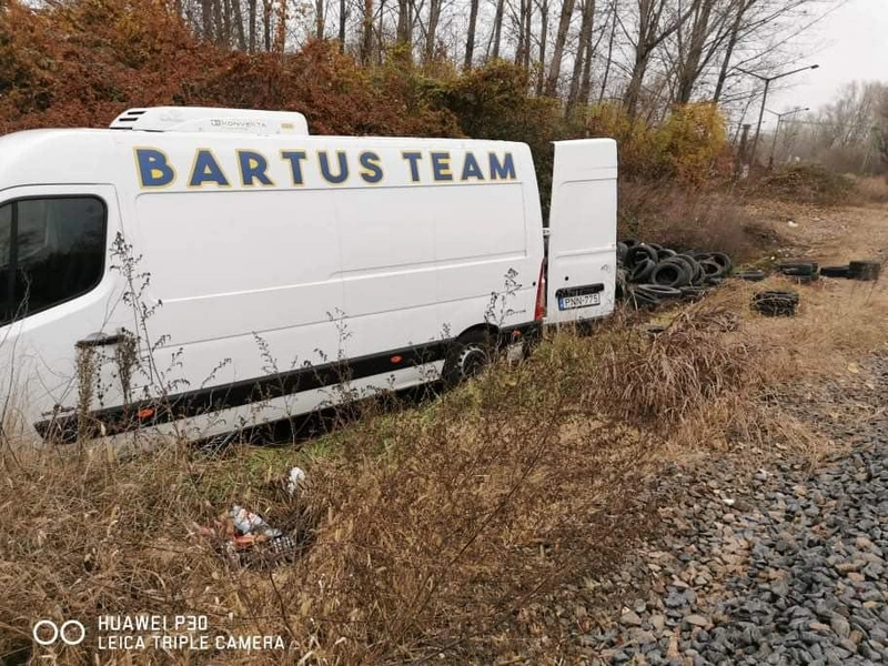 A Bartus Team hadat üzent az illegális gumiabroncs-hulladéknak / Fotó: Bartus Péter