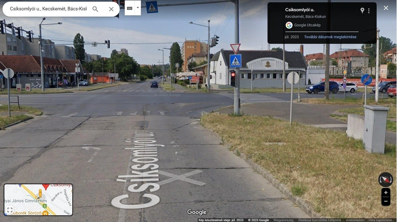 Forrás: Google Utcakép