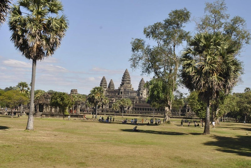 Angkor Wat a lótuszrügy alakú tornyaival / Fotó: Falusi Norbert