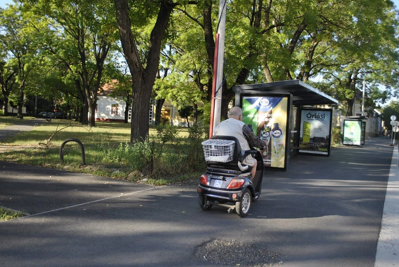 A tervek szerint a parkon át lehetne kerékpárral közlekedni / Fotó: kecsup.hu