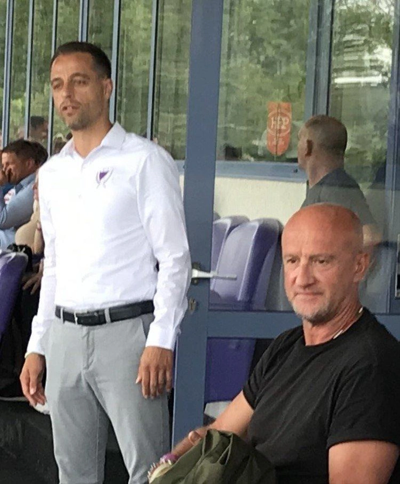Marco Rossi és Filus Andor a KTE ügyvezetője / kecsup.hu