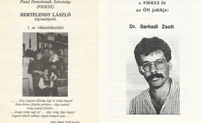Hertelendy László és dr. Sarkadi Zsolt a Fidesz kecskeméti jelöltjei