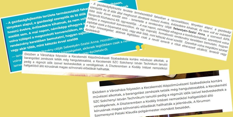 „Ez egy kézi vezérelt helyzet és állapot volt. Ez így van ma is, de mondom, hogy ma már ez egy nyílt titoknak számít” – Szakács Árpád, https://youtu.be/M6zyiQVuJlo