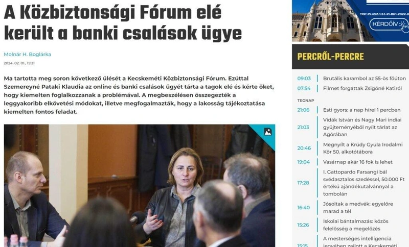 A hiros.hu oldala / képernyőfotó