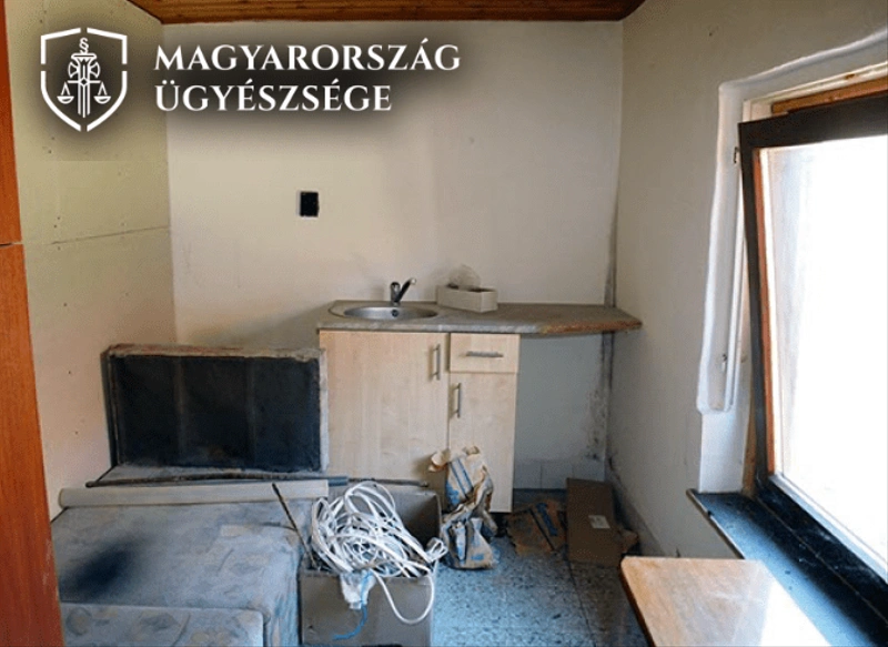A bűncselekmény helyszíne / Fotó: Bács-Kiskun Vármegyei Főügyészség