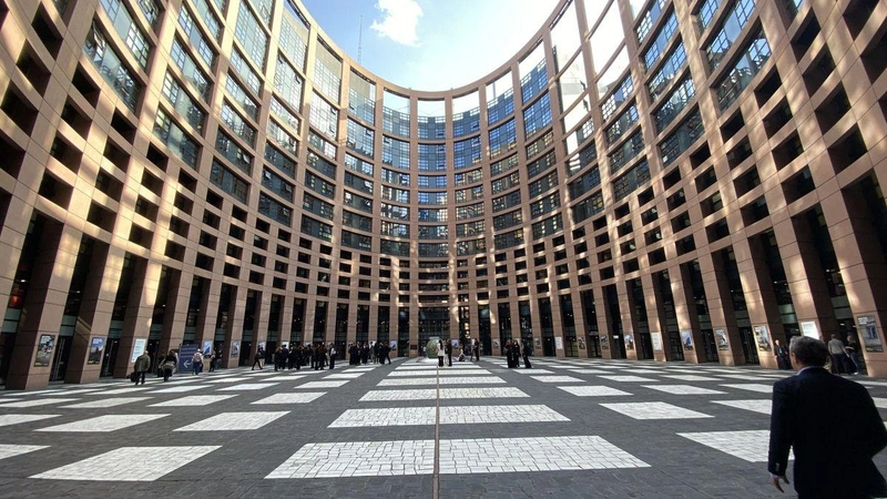 Az Európai Parlament épülete Strasbourgban / Fotó: KecsUP Hírek