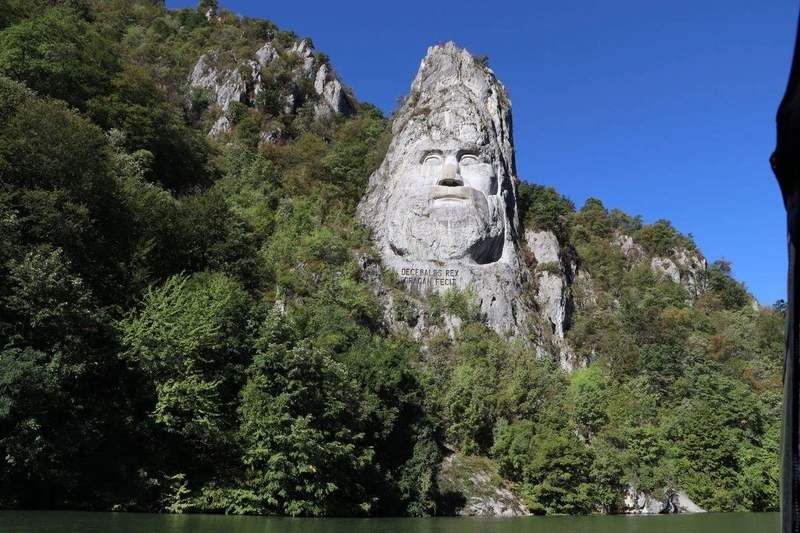 Decebal szemléli a Dunát / a szerző felvétele