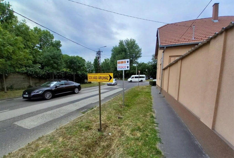 Itt azért vannak eligazító táblák (Küküllő utca) / Fotó: Hraskó István