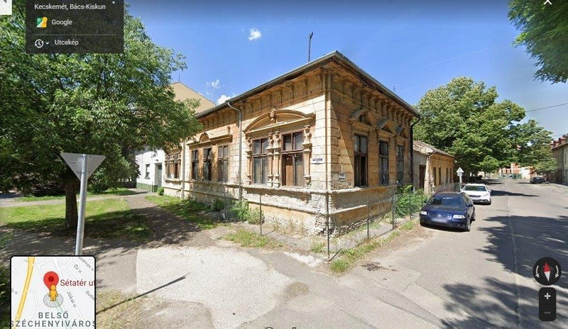 Ilyen volt a Sétatár utca 1. szám alatti épület / Fotó: google.maps