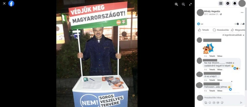 Fotó: KDNP Tatabánya Facebook-oldala, képernyőmentés