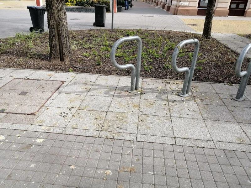 Ide mostanság nem lakatolnak kerékpárokat, vajon mi az oka? / Fotó: KecsUP Hírek