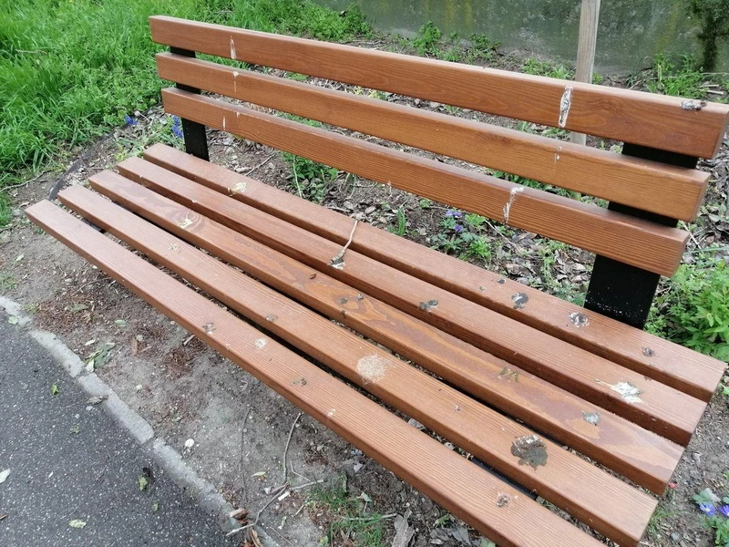 Nem csak a járda van kiszolgáltatva az égből pottyanó meglepetéseknek / Fotó: KecsUP Hírek