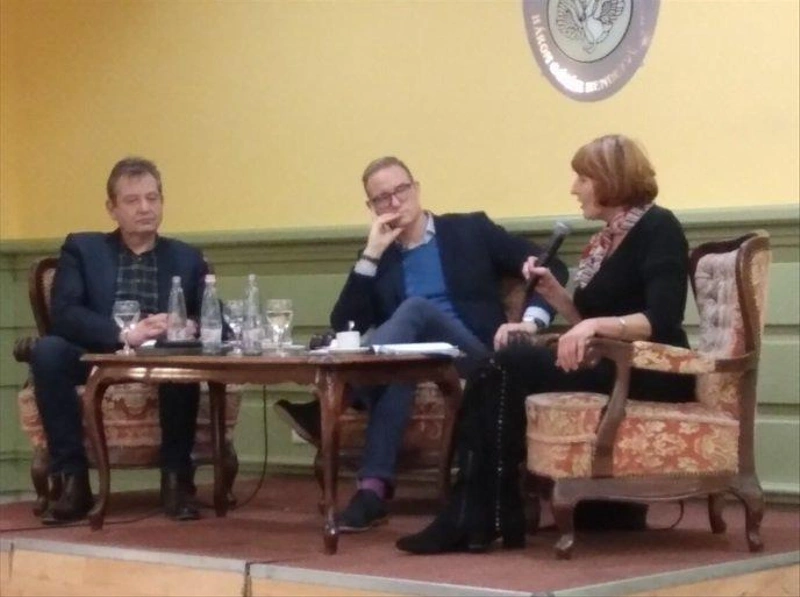 Király József, Lakner Zoltán és Lendvai Ildikó a könyvbemutatón