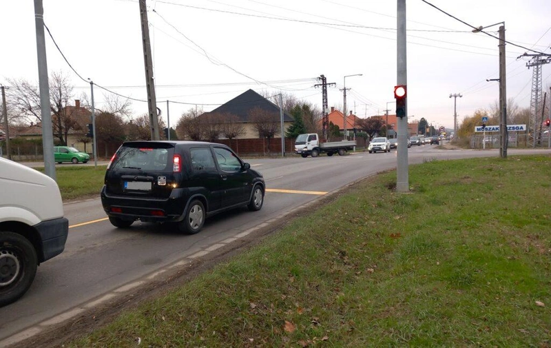 Könyves Kálmán körúton az Izsáki út felé