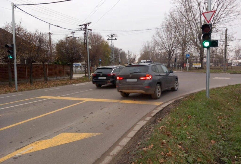 Kiskőrösi úton belváros felé