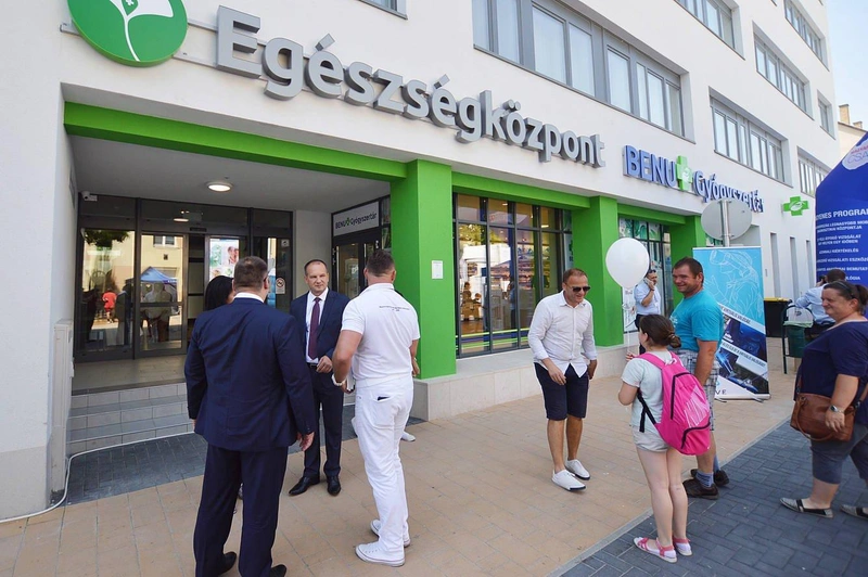 1 éve adták át a felújított Egészségközpontot / Fotó: Pozsgai Ákos – baon.hu
