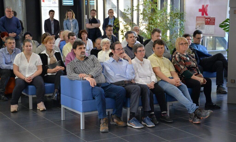 A kiállítás megnyitója / Fotó: Hraskó István