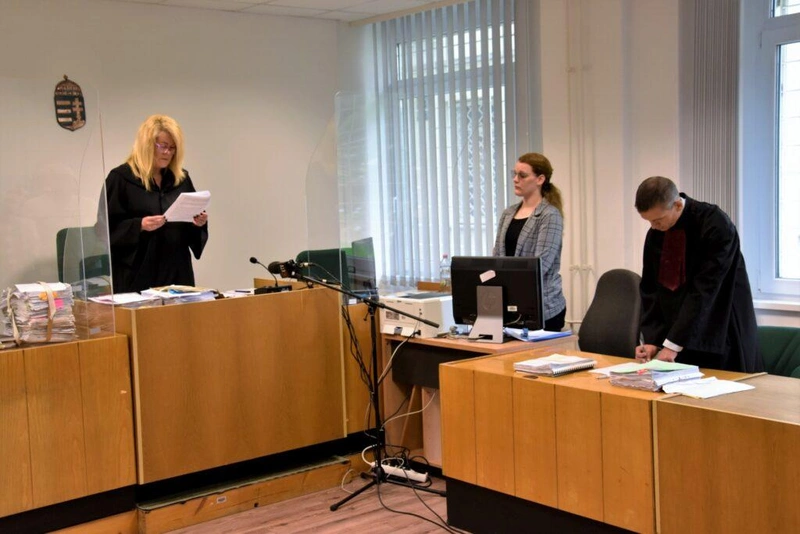 Az ítélethirdetés / Fotó: Hraskó István