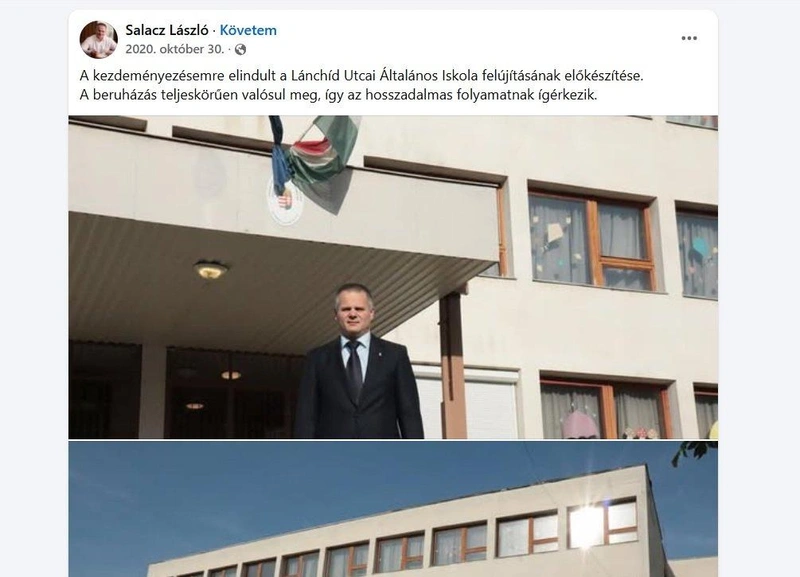 Forrás: Salacz László Facebook-oldala